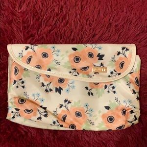 Flower beauty makeup bag